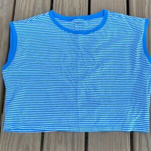 Madewell striped tank